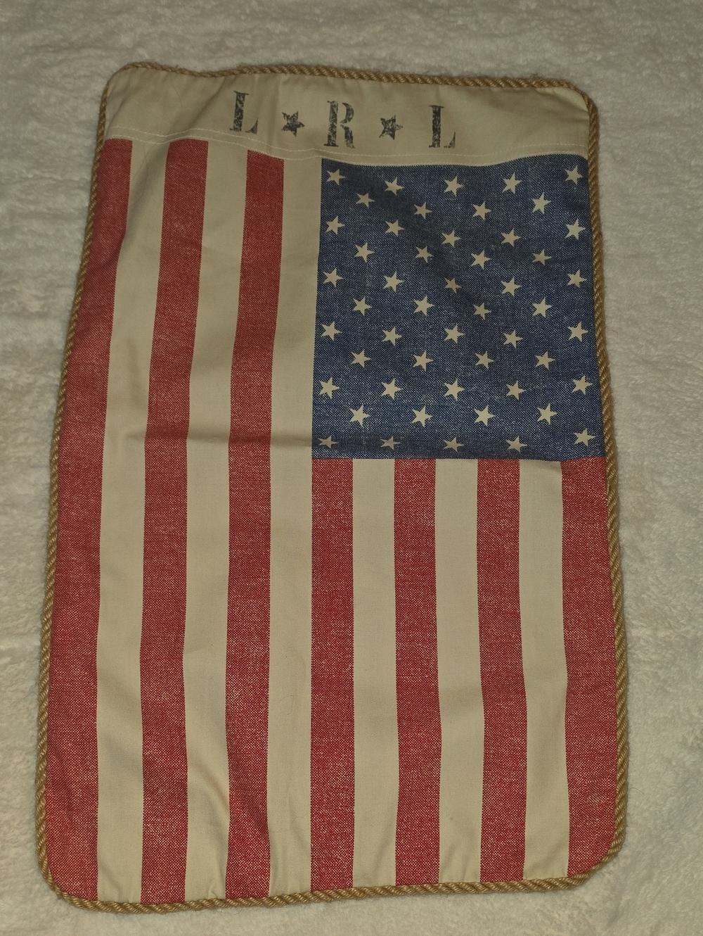 Lauren Ralph Lauren Patriotic USA Flag Accent Pillow Cover
